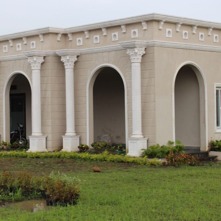 Detailed GRC Arch mold used for heritage building restoration