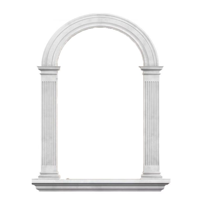 GRC Arch element for balcony and facade elevation