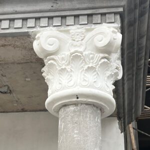 Corinthian-style GRC Capital for high-end architectural project