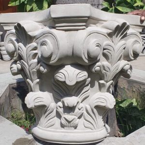 GRC Capital detail designed for villa and resort pillars