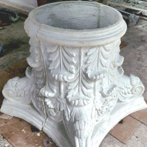 GRC Capital used in temple entrance design