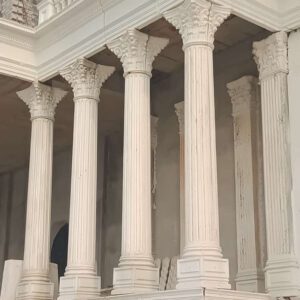 Architectural GRC Pillar used in garden pergola structure