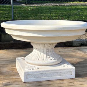 Durable GRC Planter installed in commercial building entrance