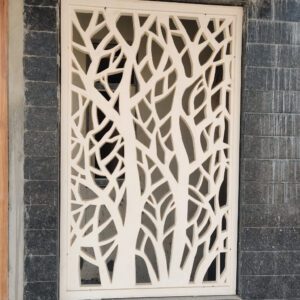 White GRC Screen panel manufactured in Karnataka