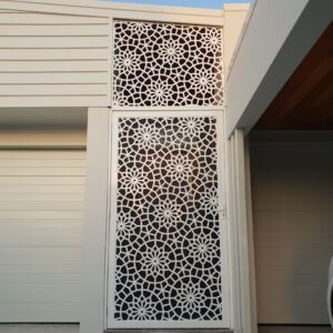 3D-modeled GRC Screen panel for custom installation